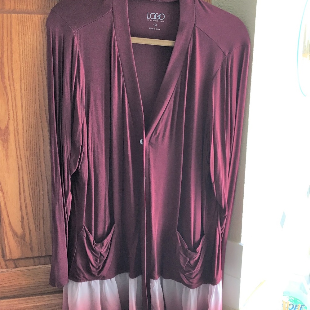 Lori Goldstein LOGO Tunic Top
